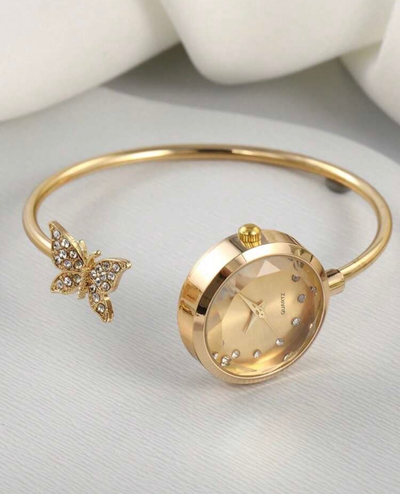 Bracelet Watch with Butterfly