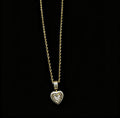 Twisted Heart Necklace