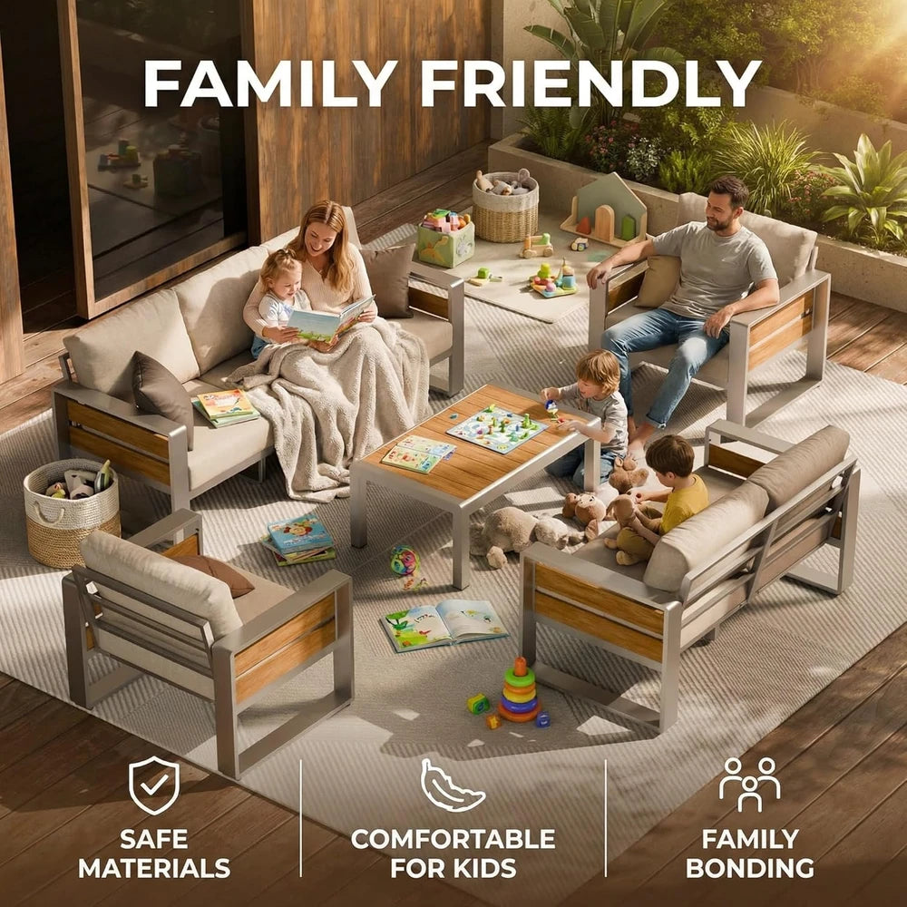 Aluminum Outdoor Armchairs