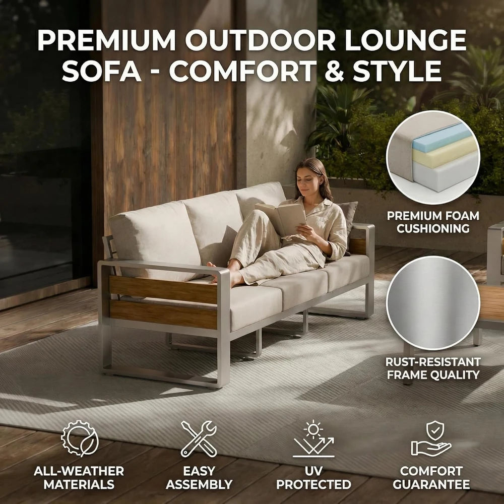 Aluminum Outdoor Armchairs