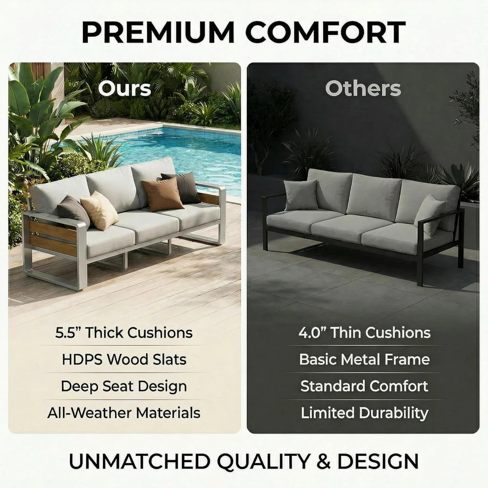 Aluminum Outdoor Armchairs