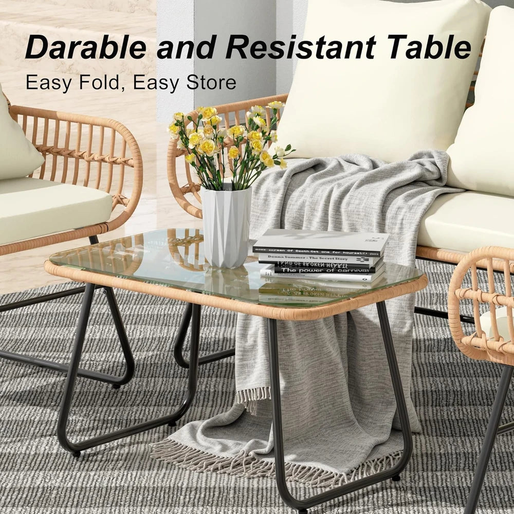 Wicker Bistro Set
