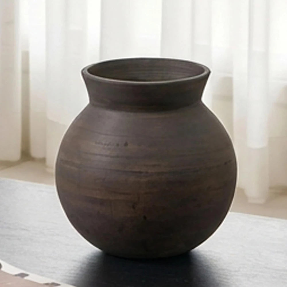 Distressed Ceramic Farmhouse Vase