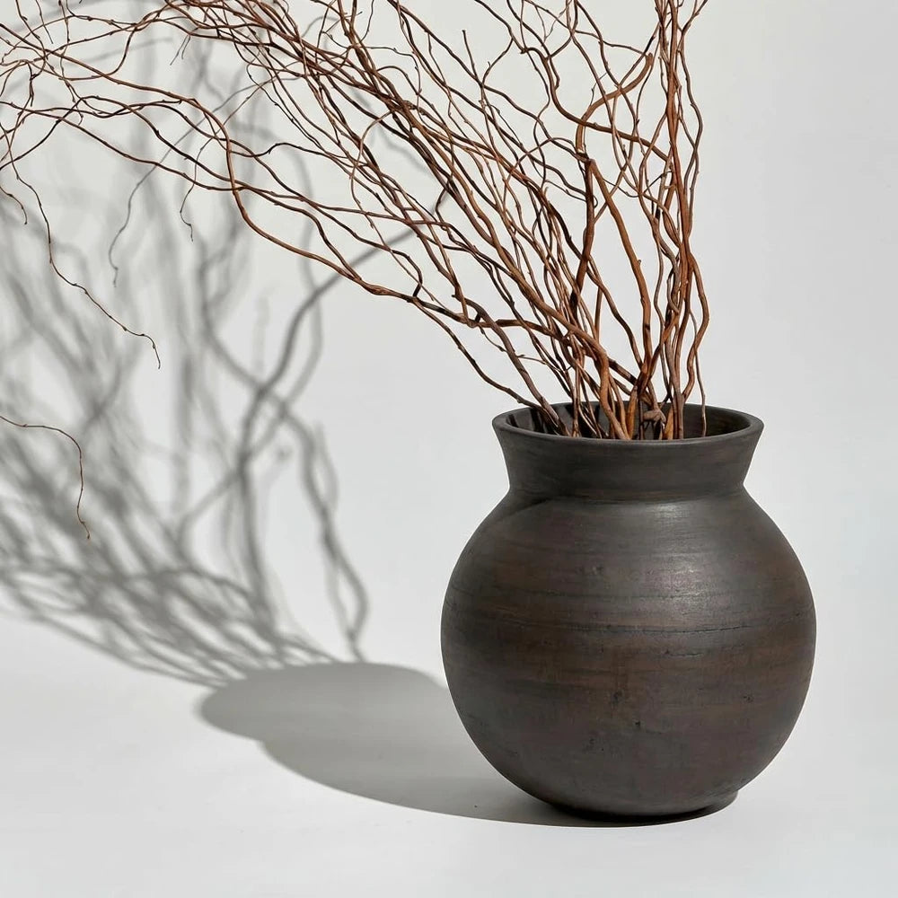 Distressed Ceramic Farmhouse Vase