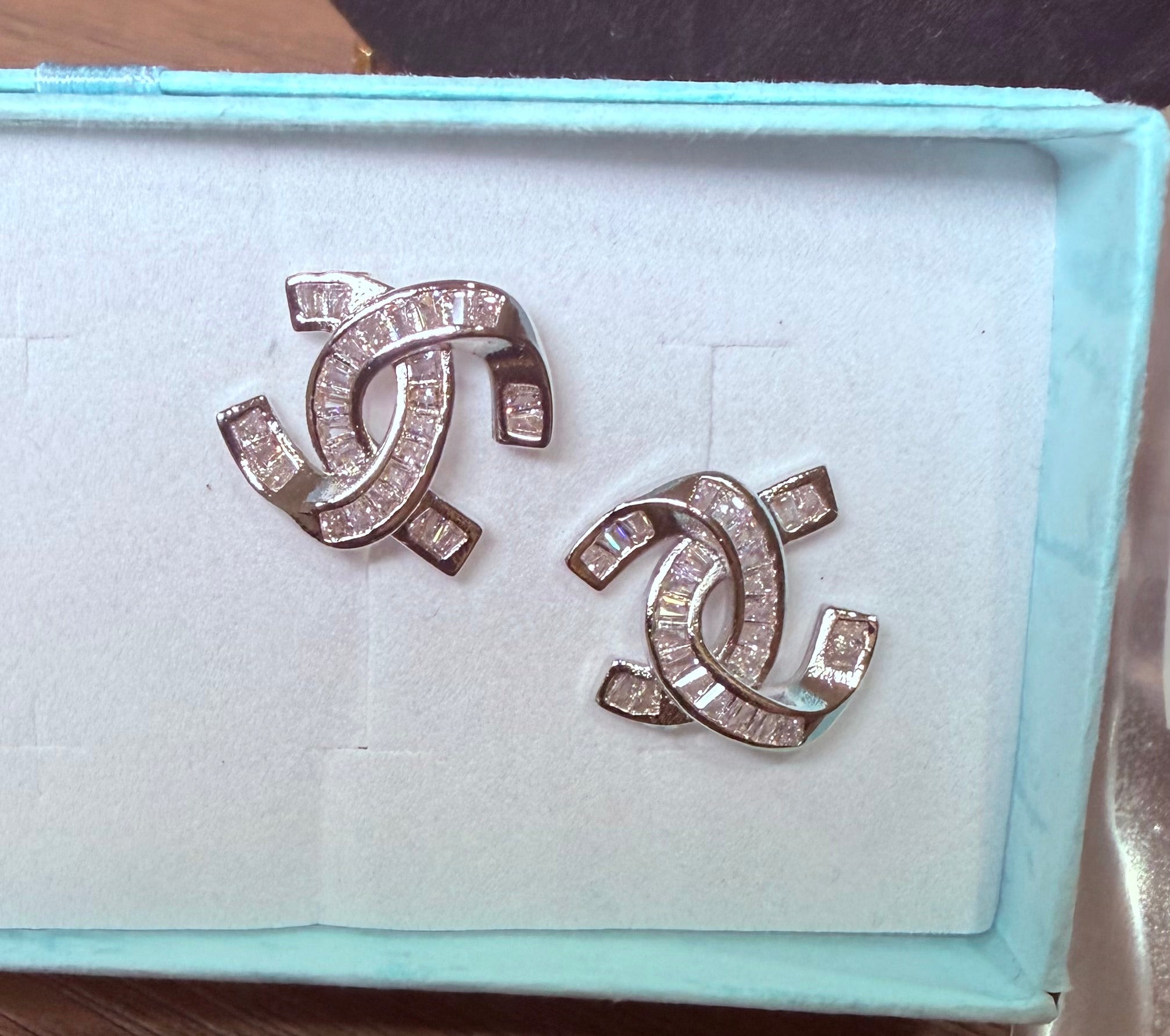 C Shaped Earrings