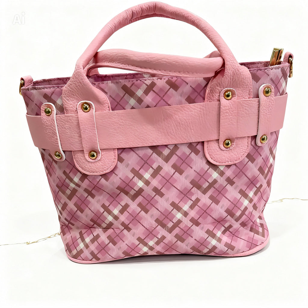 Hello Kitty Plaid Handbag