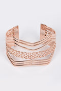 Rose Gold Open Cuff Bracelet