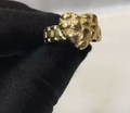 Heart Nugget Rollie Ring