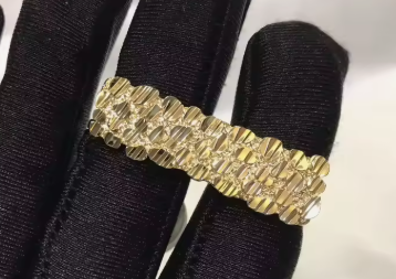 Double Finger Nugget Ring
